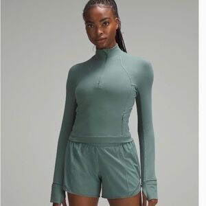lululemon athletica Green Long Sleeve Top